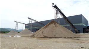日产2万5千吨钠明矾石移动制砂机  